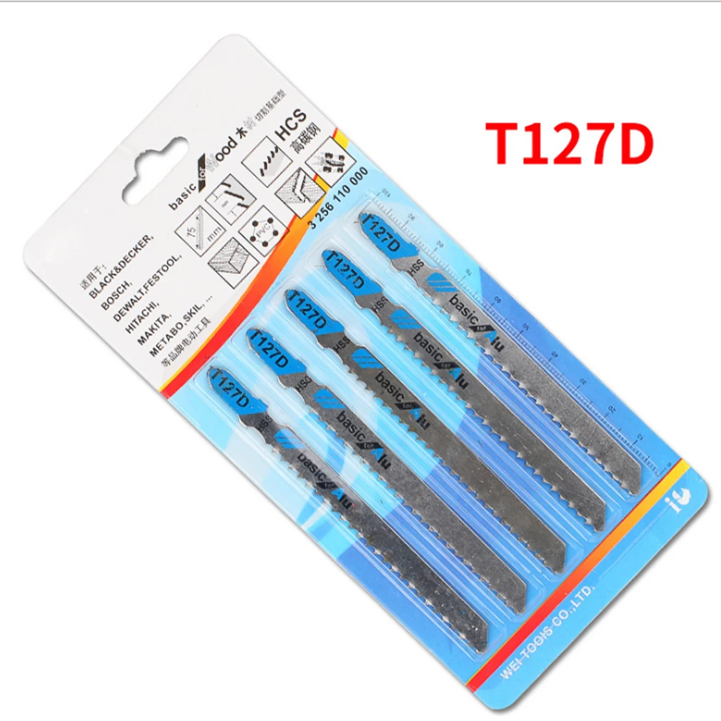 5pcs/set High Quality HCS T-shank Saw Kit Blade Wood plastics Plywood Cutting for Jigsaw Wholesale Drop Shipping Sale
5pcs/set High Quality HCS T-shank Saw Kit Blade Wood plastics Plywood Cutting for Jigsaw Wholesale Drop Shipping Sale
