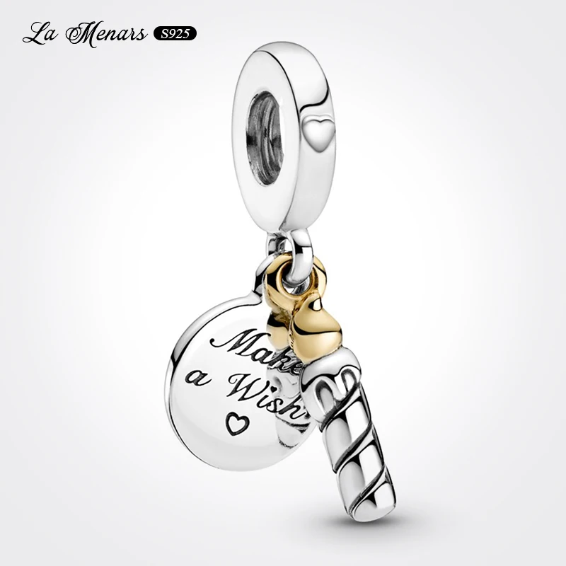 La Menars New Birthday Dangle Fit Original Pandora Charm Bracelet Genuine Silver Plating For Women Jewelry DIY Making
La Menars New Birthday Dangle Fit Original Pandora Charm Bracelet Genuine Silver Plating For Women Jewelry DIY Making