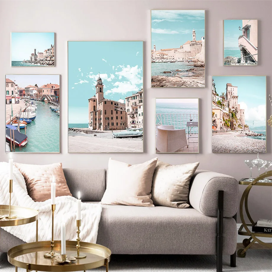 Coastal City Building Sea Beach Blue Sky Wall Art Canvas Painting Nordic Posters And Prints Wall Pictures For Living Room Decor
Coastal City Building Sea Beach Blue Sky Wall Art Canvas Painting Nordic Posters And Prints Wall Pictures For Living Room Decor