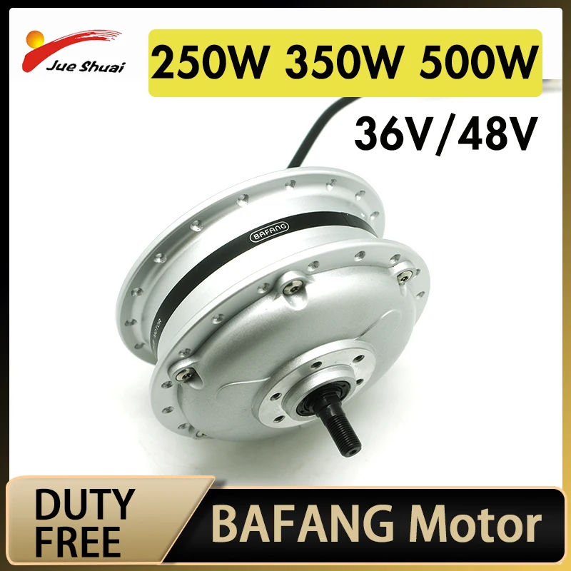 

Duty Free Electric Bicycle Conversion Kit Front Hub Motor BAFANG 36V 48V Ebike 8Fun Motor 250W 350W 500W 26 Inch 700C Silver