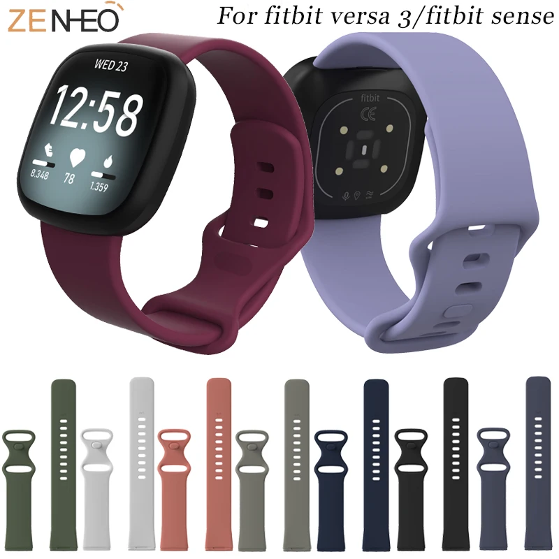 L/S Watchband For Fitbit Versa 3 Replacement for Fitbit Sense Smart Watch Soft Silicone Wristband Watch Band Strap New
L/S Watchband For Fitbit Versa 3 Replacement for Fitbit Sense Smart Watch Soft Silicone Wristband Watch Band Strap New