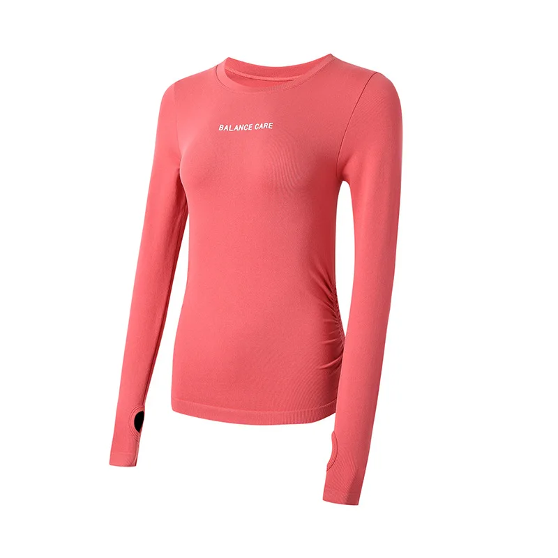 Women Long Sleeve Running Shirts Sexy Exposed Navel Yoga T-shirts Solid Sports Shirts Quick Dry Fitness Gym Crop Tops 
Women Long Sleeve Running Shirts Sexy Exposed Navel Yoga T-shirts Solid Sports Shirts Quick Dry Fitness Gym Crop Tops