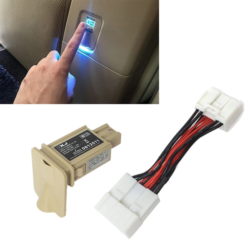Car Central Control Seat USB Charger Lossless Upgrade Phone Charger for Toyota Alpha Wilfa 2015-2020
Car Central Control Seat USB Charger Lossless Upgrade Phone Charger for Toyota Alpha Wilfa 2015-2020