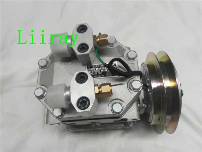 AUTO AIR CONDITIONER COMPRESSOR FOR CAT307 312V2 320B Fuso Fighter truck ACA200A007A FK337D-553073 FK337D553073
AUTO AIR CONDITIONER COMPRESSOR FOR CAT307 312V2 320B Fuso Fighter truck ACA200A007A FK337D-553073 FK337D553073