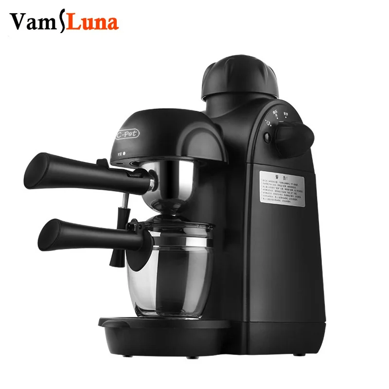 House Hold Espresso Coffee Machine Semi-automatic Expresso Maker 5 Bar Pressure Latte Cappuccino Frothing Milk Frother Steam
House Hold Espresso Coffee Machine Semi-automatic Expresso Maker 5 Bar Pressure Latte Cappuccino Frothing Milk Frother Steam