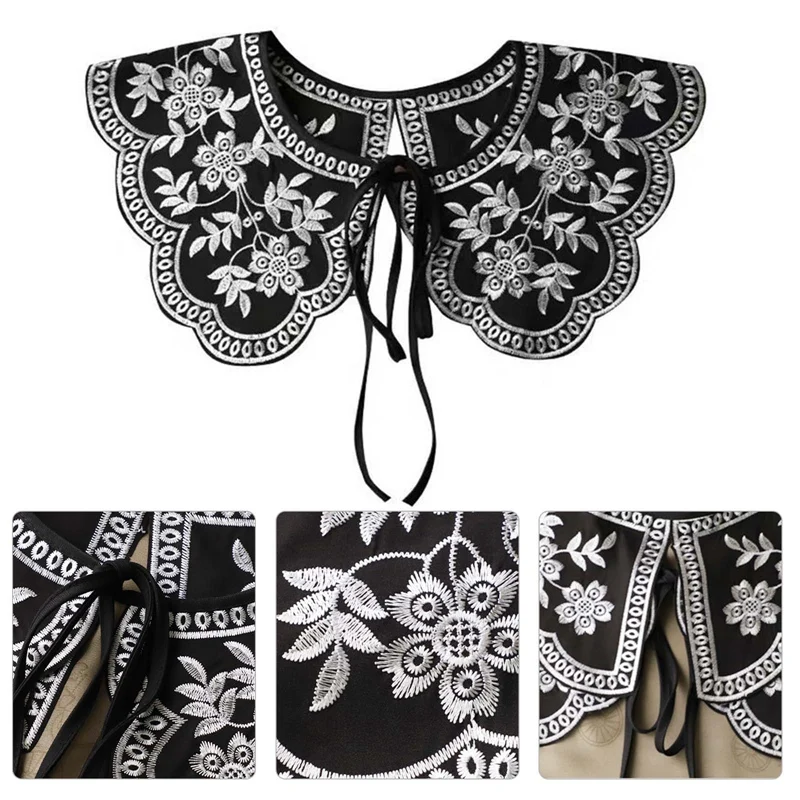 White Lace Fake Collar Blouse Detachable Collar For Women Clothes Accessories Vintage Lady Shirt Collar Stays Detachable Collar
White Lace Fake Collar Blouse Detachable Collar For Women Clothes Accessories Vintage Lady Shirt Collar Stays Detachable Collar