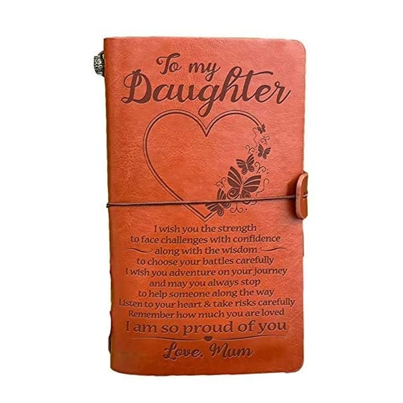 20x12cm Engraved Leather Journal Notebook Diary To My Daughter Face Challenges Love Mon Engraved Notebook Diary
20x12cm Engraved Leather Journal Notebook Diary To My Daughter Face Challenges Love Mon Engraved Notebook Diary