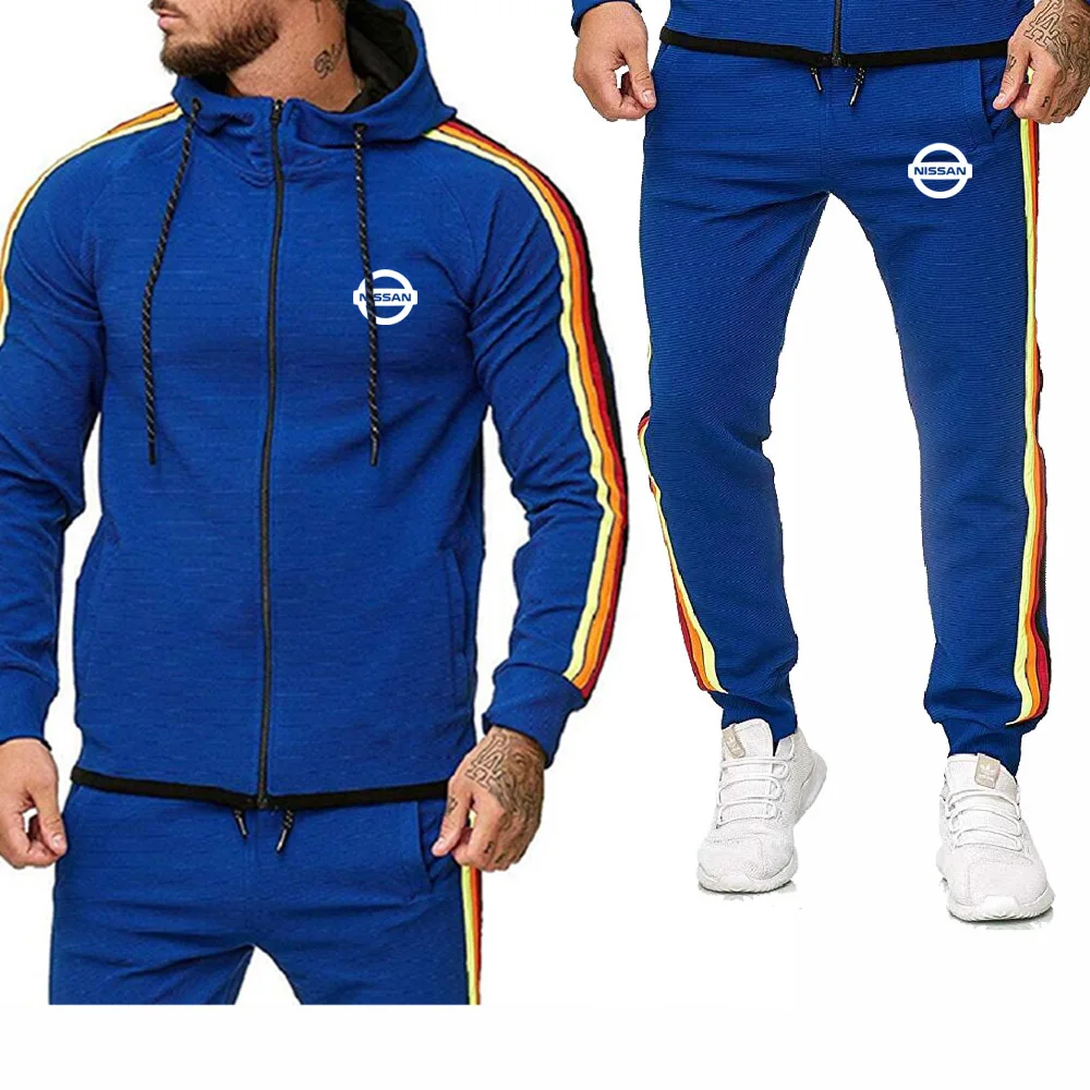 Unisex Men Sport Sets Nissan Car Logo Printed Spring Autumn Men Sportswear 2 Piece Set Suits Jacket+Pant Male Tracksuit Set Suit
Unisex Men Sport Sets Nissan Car Logo Printed Spring Autumn Men Sportswear 2 Piece Set Suits Jacket+Pant Male Tracksuit Set Suit