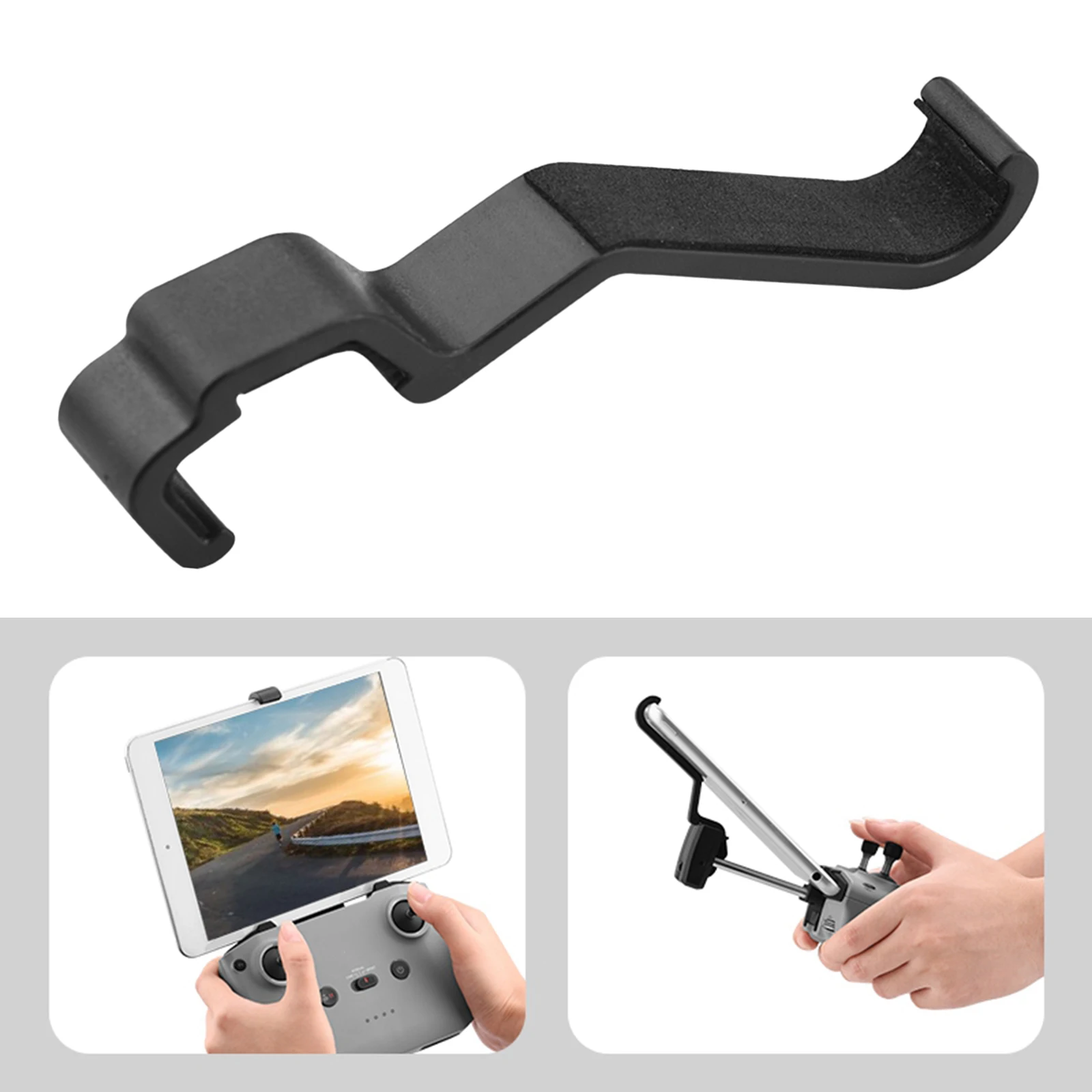 Tablet Stand Extender Bracket Holder for DJI Mavic Air 2 Durable Black, Easy to install
Tablet Stand Extender Bracket Holder for DJI Mavic Air 2 Durable Black, Easy to install