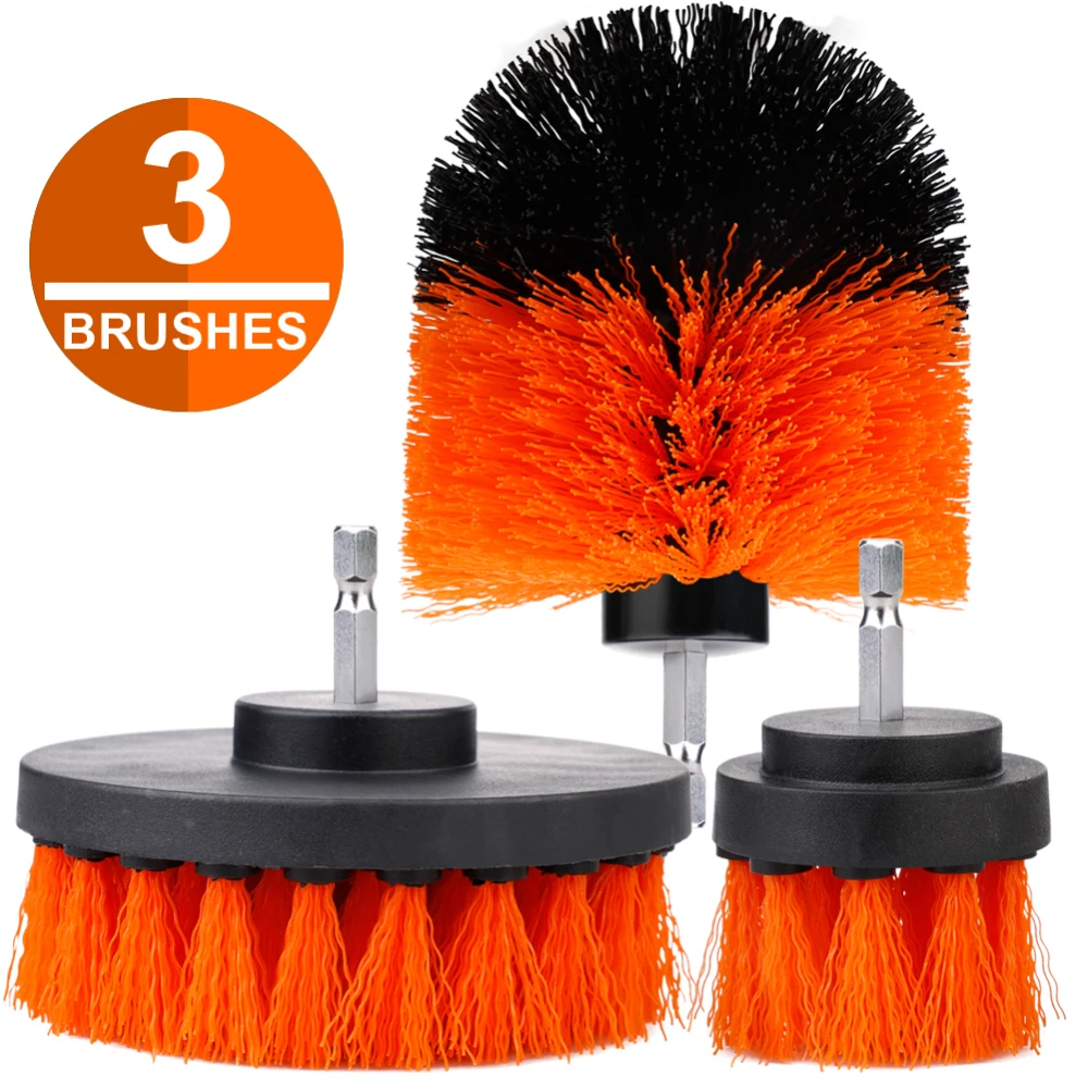 3pcs Electric Drill Cleaning Brush Scrubber Brush Scrubber Brush Kit for Carpet Car Tires Power Tools Accessories dropship
3pcs Electric Drill Cleaning Brush Scrubber Brush Scrubber Brush Kit for Carpet Car Tires Power Tools Accessories dropship