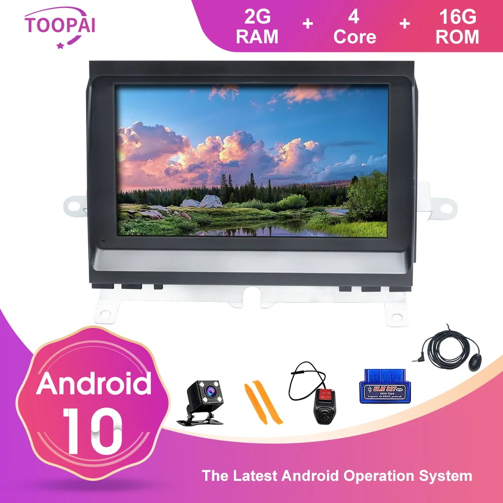Автомобильный мультимедийный плеер TOOPAI проигрыватель на Android 10 с GPS IPS SWC для Land Rover