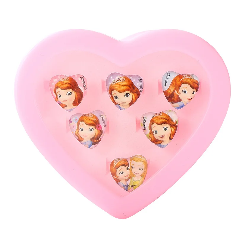My Little Pony Ring Makeup Toys Anna Elsa Princess Sofia Belle Snow White Girls for Kids Set Horse Unciron Jewelry | Игрушки и хобби