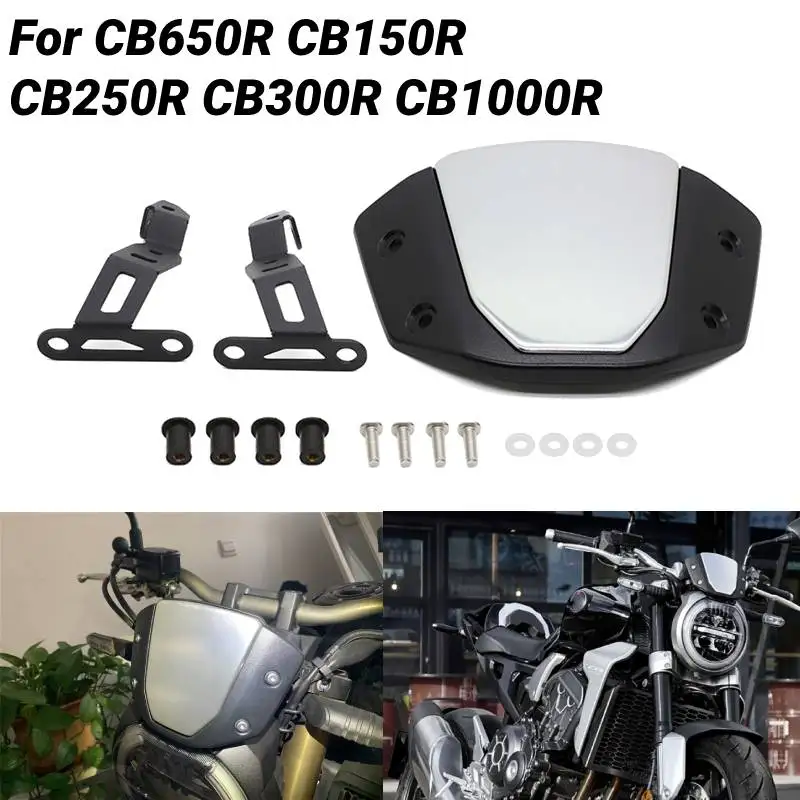 Передний ветровой дефлектор ветрового стекла мотоцикла CNC для Honda CB650R CB150R CB250R CB300R CB1000R 2018 2019 2020
Передний ветровой дефлектор ветрового стекла мотоцикла CNC для Honda CB650R CB150R CB250R CB300R CB1000R 2018 2019 2020