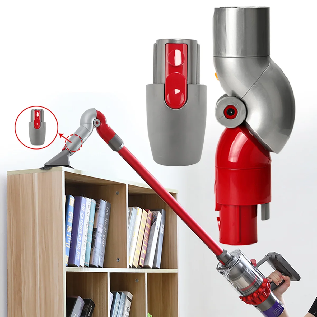 1*Top Adapter 1*Bottom Adapter For Dyson V7 V8 V10 V11 Quick Release Top Adaptor Tool Bottom Adapter 967762-01
1*Top Adapter 1*Bottom Adapter For Dyson V7 V8 V10 V11 Quick Release Top Adaptor Tool Bottom Adapter 967762-01