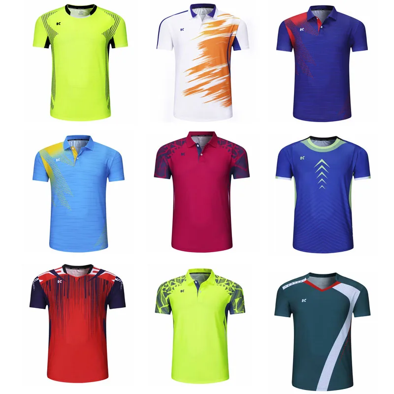 Free print New Badminton shirts Men/Women,volleyball shirt Tennis shirts,table tennis t-shirt,Quick dry Runnning sports t-shirts
Free print New Badminton shirts Men/Women,volleyball shirt Tennis shirts,table tennis t-shirt,Quick dry Runnning sports t-shirts