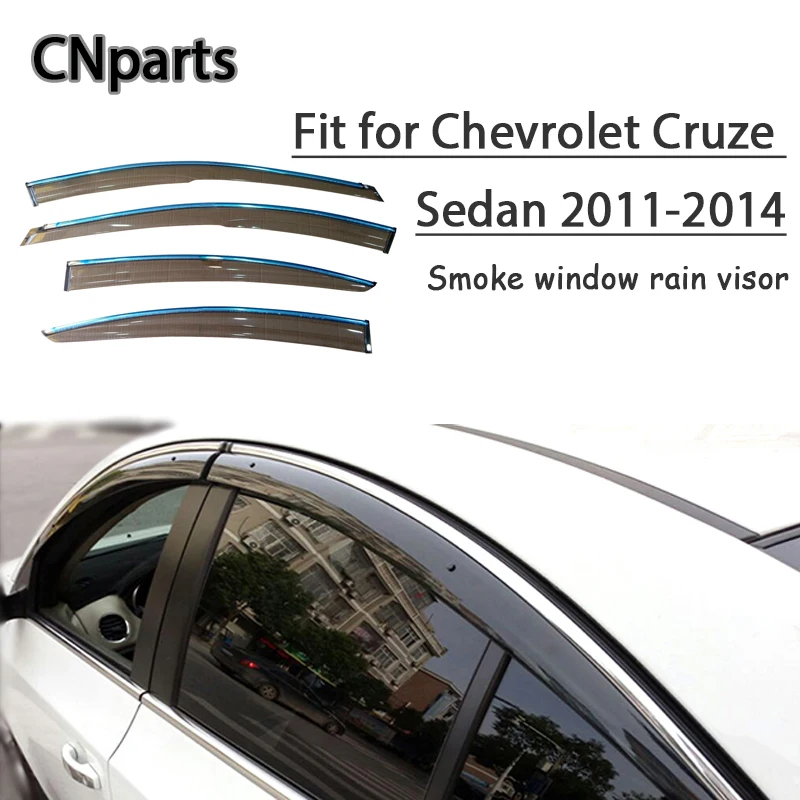 Auto Parts 4pcs ABS For Chevrolet Cruze Sedan 2011 2012 2013 2014 Car Smoke Window Visor Keep Fresh Air convection Accessories
Auto Parts 4pcs ABS For Chevrolet Cruze Sedan 2011 2012 2013 2014 Car Smoke Window Visor Keep Fresh Air convection Accessories