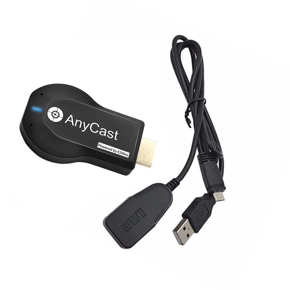 Wireless TV Stick 1080P WiFi Display Anycast Receiver HDMI-compatible Airplay Mirror Screen DLNA Miracast for Android IOS
Wireless TV Stick 1080P WiFi Display Anycast Receiver HDMI-compatible Airplay Mirror Screen DLNA Miracast for Android IOS