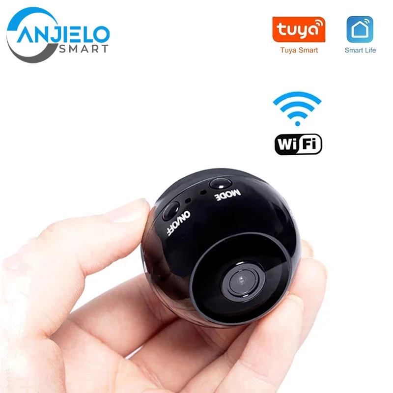 Tuya Smart Mini Dome HD1080P Portable Camera Wifi Network Camera Wireless Network Remote Camera Surveillance Camera
Tuya Smart Mini Dome HD1080P Portable Camera Wifi Network Camera Wireless Network Remote Camera Surveillance Camera