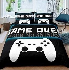 New Products 3D Gamepad Game Bedding Set 2/3pcs Handle Printing Duvet Cover Pillowcase Adult Boy Girls Twin Full Queen King Size
New Products 3D Gamepad Game Bedding Set 2/3pcs Handle Printing Duvet Cover Pillowcase Adult Boy Girls Twin Full Queen King Size
