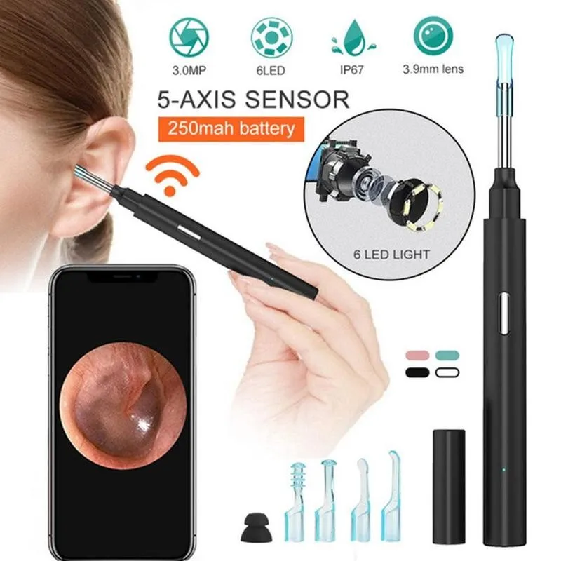 Wifi Otoscope Fhd Wireless Ear Otoscope Ear Scope With Ear Wax Cleaner Tool With 6 Led Lights Silicone Ear Pick Cleaning Kit
Wifi Otoscope Fhd Wireless Ear Otoscope Ear Scope With Ear Wax Cleaner Tool With 6 Led Lights Silicone Ear Pick Cleaning Kit