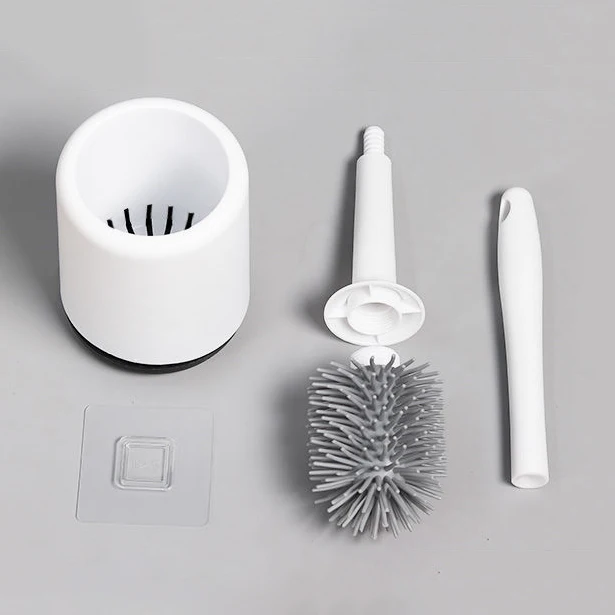 Toilet Brush Soft Bristle Wall-mounted Bathroom Toilet Brush Holder Set Clean Tool Durable ThermoPlastic Rubber Cleaning Brush
Toilet Brush Soft Bristle Wall-mounted Bathroom Toilet Brush Holder Set Clean Tool Durable ThermoPlastic Rubber Cleaning Brush