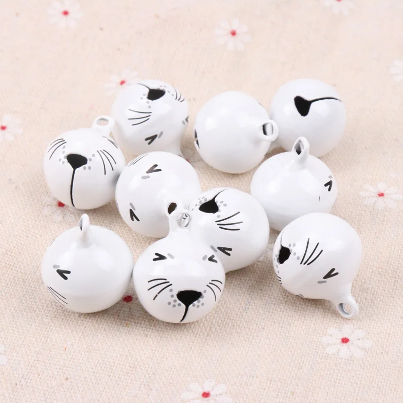 5pcs Jingle Bells Cute cat Ornament Metal Bell for Home Party Tree Pendant Decoration 27mm
5pcs Jingle Bells Cute cat Ornament Metal Bell for Home Party Tree Pendant Decoration 27mm