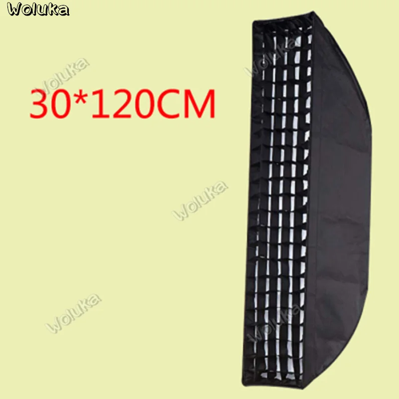Сетка Софтбокс 30 * 120 СМ Боуэн рот Godox Studio Light Длинная полоса Мягкая обложка CD50