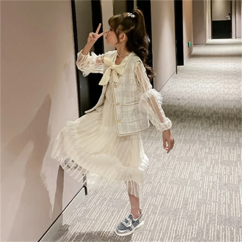 Girls clothing suits 2021 new girls 2-piece vest + dress girls suit girls clothes
Girls clothing suits 2021 new girls 2-piece vest + dress girls suit girls clothes