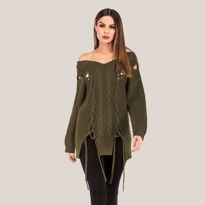 JIALI Spring Autumn Sexy Sweater Women Pullover V-Neck Long Sleeve Loose Knitted Ladies Clothing Casual Fashion Cashmere Top
JIALI Spring Autumn Sexy Sweater Women Pullover V-Neck Long Sleeve Loose Knitted Ladies Clothing Casual Fashion Cashmere Top