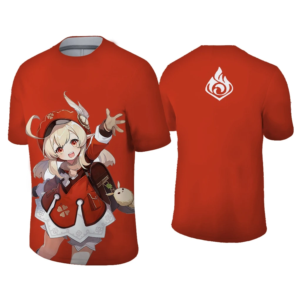 2021 Summer Game character Printing 3d t-shirt men women Harajuku T shirt New Genshin Impact Kids T-shirts Graphic T-shirt Men
2021 Summer Game character Printing 3d t-shirt men women Harajuku T shirt New Genshin Impact Kids T-shirts Graphic T-shirt Men