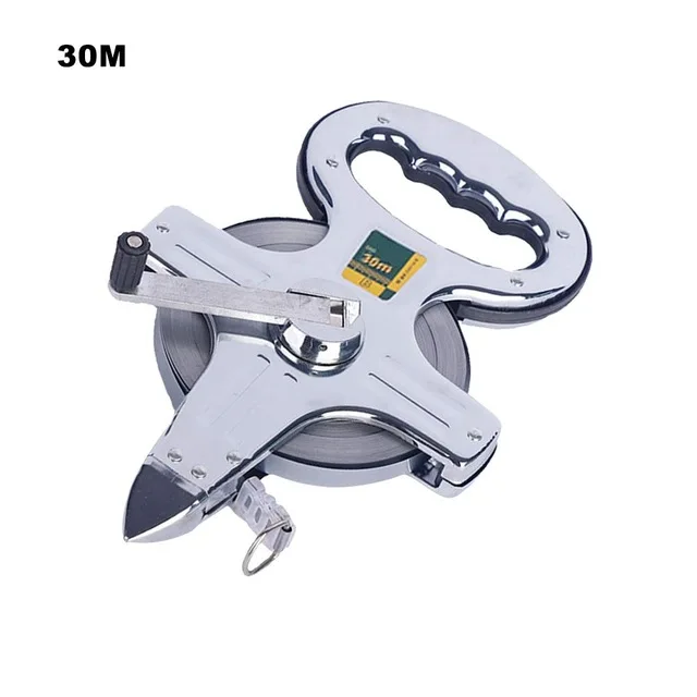 Metric 30M Portable Stainless Steel Shelf Ruler Thick And Durable Hand Crank Steel Frame Ruler Tape Measure
Metric 30M Portable Stainless Steel Shelf Ruler Thick And Durable Hand Crank Steel Frame Ruler Tape Measure