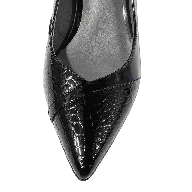 Genuine Leather Pointed Toe Party Shoes Woman Top Quality crystal High Heels Slip On Spring Summer Brand Office Pumps Shoes
Genuine Leather Pointed Toe Party Shoes Woman Top Quality crystal High Heels Slip On Spring Summer Brand Office Pumps Shoes