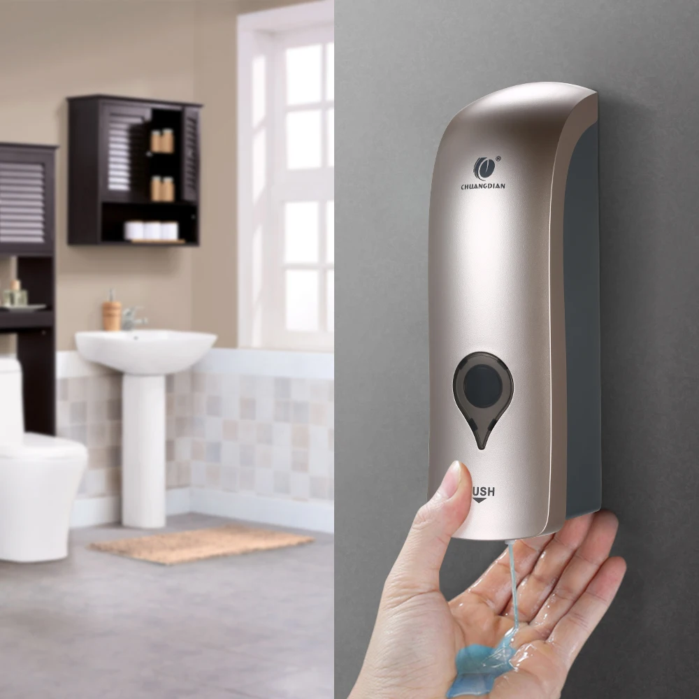 New Bathroom Liquid Soap Dispenser Wall Mounted 300ml Shower Gel Detergent Shampoo Foam Bottle for Hotel Home Kitchen
New Bathroom Liquid Soap Dispenser Wall Mounted 300ml Shower Gel Detergent Shampoo Foam Bottle for Hotel Home Kitchen