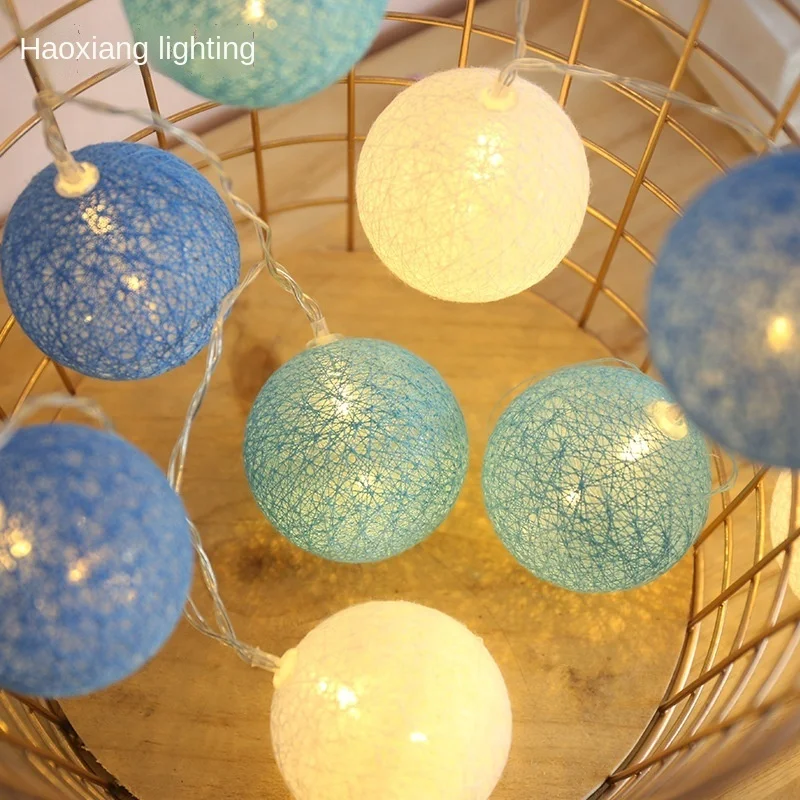 LED color light cotton ball light string star light macarone color net red ins wind girl heart room decoration
LED color light cotton ball light string star light macarone color net red ins wind girl heart room decoration