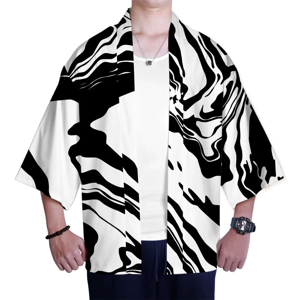 2021 New Harajuku Kimono Men Fashion Casual Yukata Comfortable Kimono Popular Streetwear Personality Japan's clothing Tops
2021 New Harajuku Kimono Men Fashion Casual Yukata Comfortable Kimono Popular Streetwear Personality Japan's clothing Tops