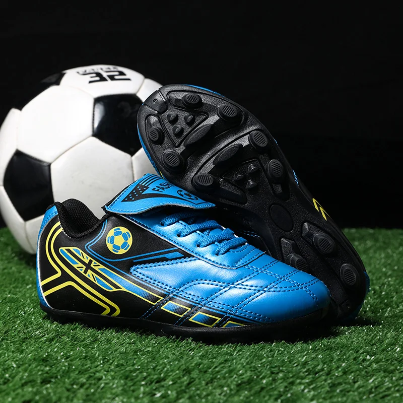 Kids Turf Football Shoes Blue White Children Scool Soccer Trainers Outdoor Grass Spikes Boys Girls Soccer Cleats Shoes 939
Kids Turf Football Shoes Blue White Children Scool Soccer Trainers Outdoor Grass Spikes Boys Girls Soccer Cleats Shoes 939