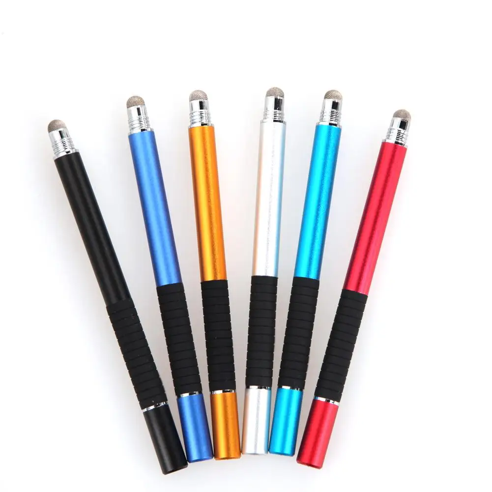 

2 in1 Capacitive Touch Screen Pen Precision Drawing Pen Stylus with Conductive Touch Sucker Microfiber for iPhone iPad Tablet PC