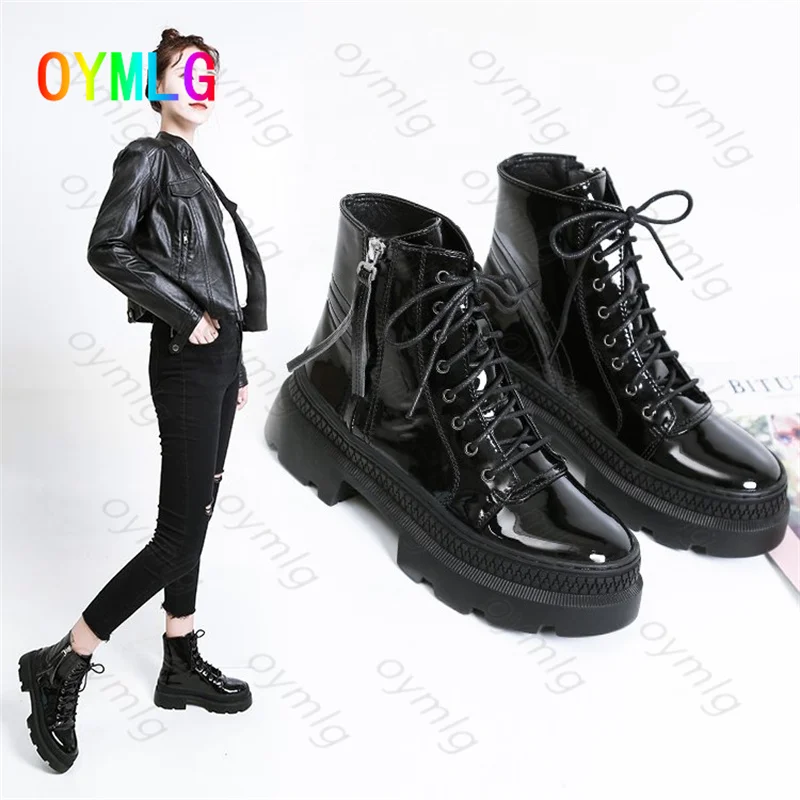 2021autumn and winter new style Martin boots women's lace-up side zipper low tube thick bottom round toe fashion all-match boots
2021autumn and winter new style Martin boots women's lace-up side zipper low tube thick bottom round toe fashion all-match boots