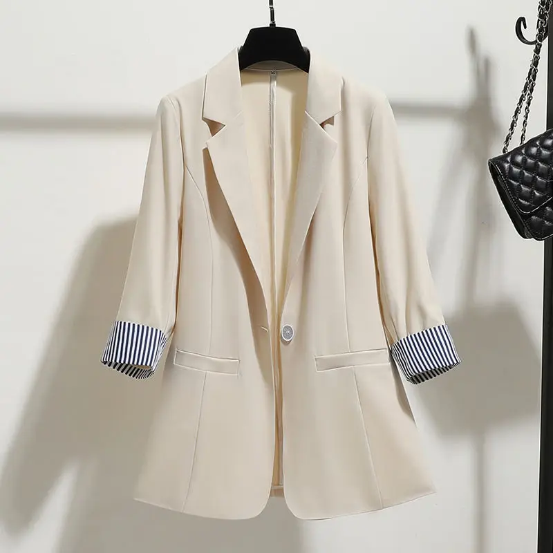 2021 New Fashion Autumn Women Blazer Jacket Casual Korean Pockets Long Sleeve Coat Ladies Business Plaid Suits Chic Femme Blazer
2021 New Fashion Autumn Women Blazer Jacket Casual Korean Pockets Long Sleeve Coat Ladies Business Plaid Suits Chic Femme Blazer