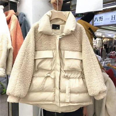 New Fashion Women Autumn Winter Loose Jackets Coats Vintage Warm Female Lamb Wool Parkas Casual Street Lady Korean Outwears
New Fashion Women Autumn Winter Loose Jackets Coats Vintage Warm Female Lamb Wool Parkas Casual Street Lady Korean Outwears