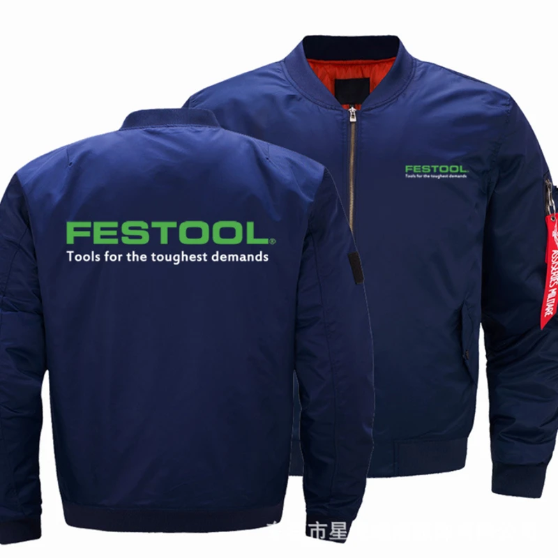 Куртка FESTOOL Мужская Летающая, модная утепленная ветровка с логотипом, Повседневная бейсбольная куртка на молнии, Осень-зима
Куртка FESTOOL Мужская Летающая, модная утепленная ветровка с логотипом, Повседневная бейсбольная куртка на молнии, Осень-зима