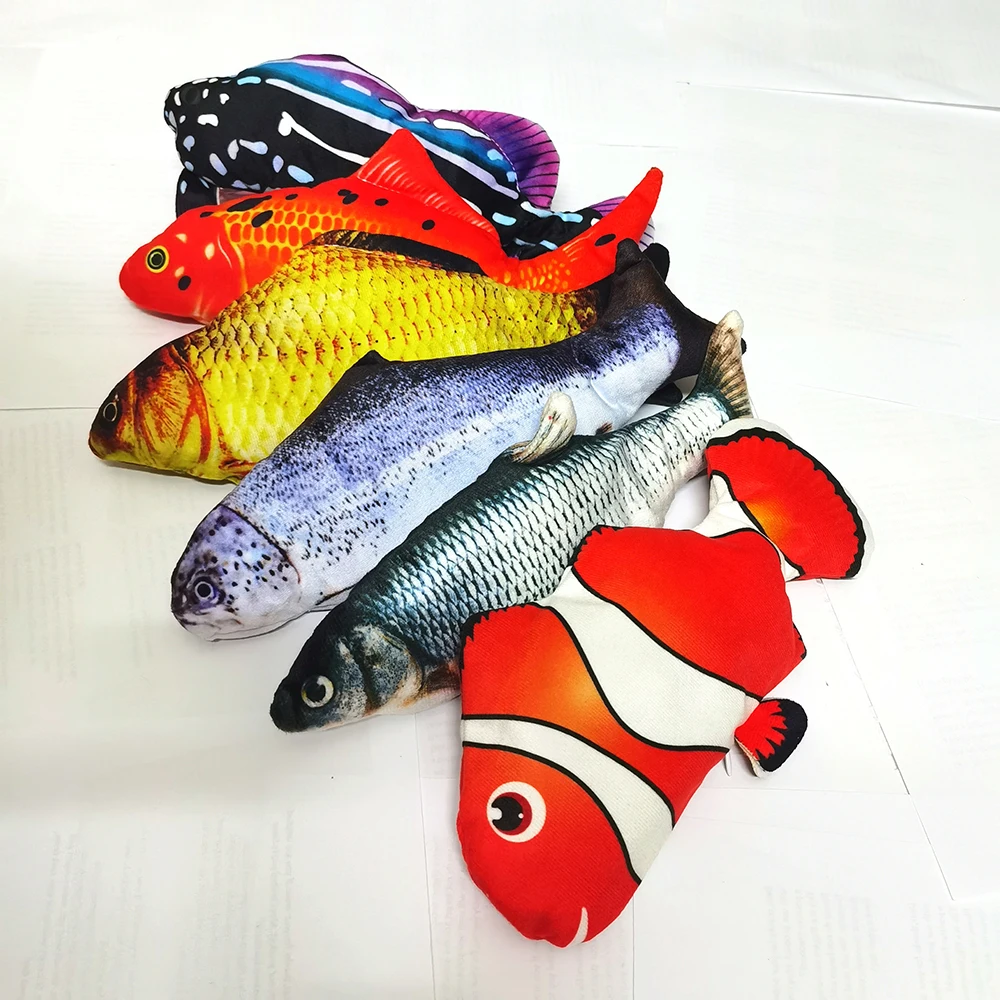 Cat Toy Fish USB Electric Charging Simulation Fish Cat Pet Chew Bite Interactive Cat Toys Dropshiping Moving Floppy Wagging Fish
Cat Toy Fish USB Electric Charging Simulation Fish Cat Pet Chew Bite Interactive Cat Toys Dropshiping Moving Floppy Wagging Fish