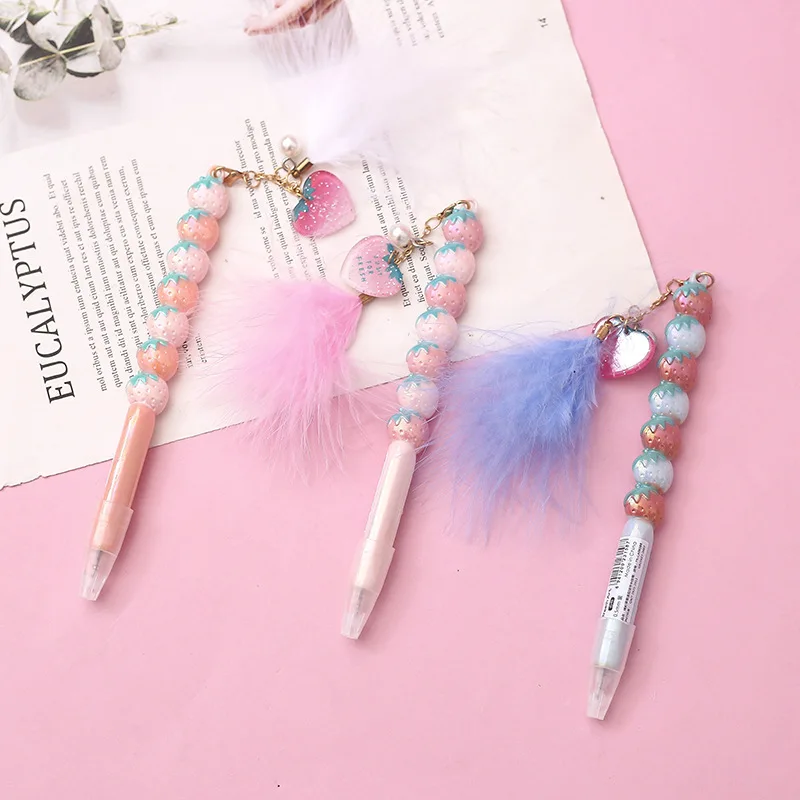 1pcs Kawaii Gel Pens Laser strawberry black gel ink pens for writing Cute stationery office school supplies 0.5mm
1pcs Kawaii Gel Pens Laser strawberry black gel ink pens for writing Cute stationery office school supplies 0.5mm