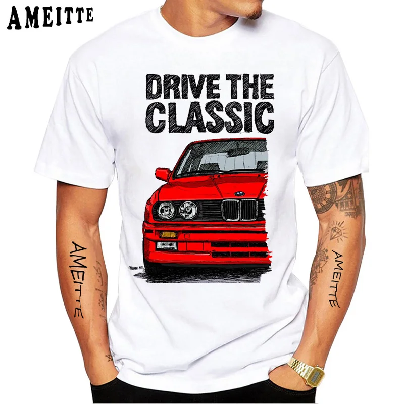 New Summer Men Short Sleeve Drive The Classic bmw Print T-Shirt Funny Turbo Car Design Boy Tops Hip Hop White Tees/
New Summer Men Short Sleeve Drive The Classic bmw Print T-Shirt Funny Turbo Car Design Boy Tops Hip Hop White Tees/