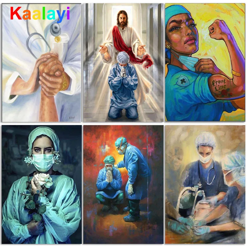 5D Diamond Painting For Doctors Nurses Diamond Sale Portrait Pictures Embroidery Of Rhinestones Mosaic Decortion New Arrivals
5D Diamond Painting For Doctors Nurses Diamond Sale Portrait Pictures Embroidery Of Rhinestones Mosaic Decortion New Arrivals