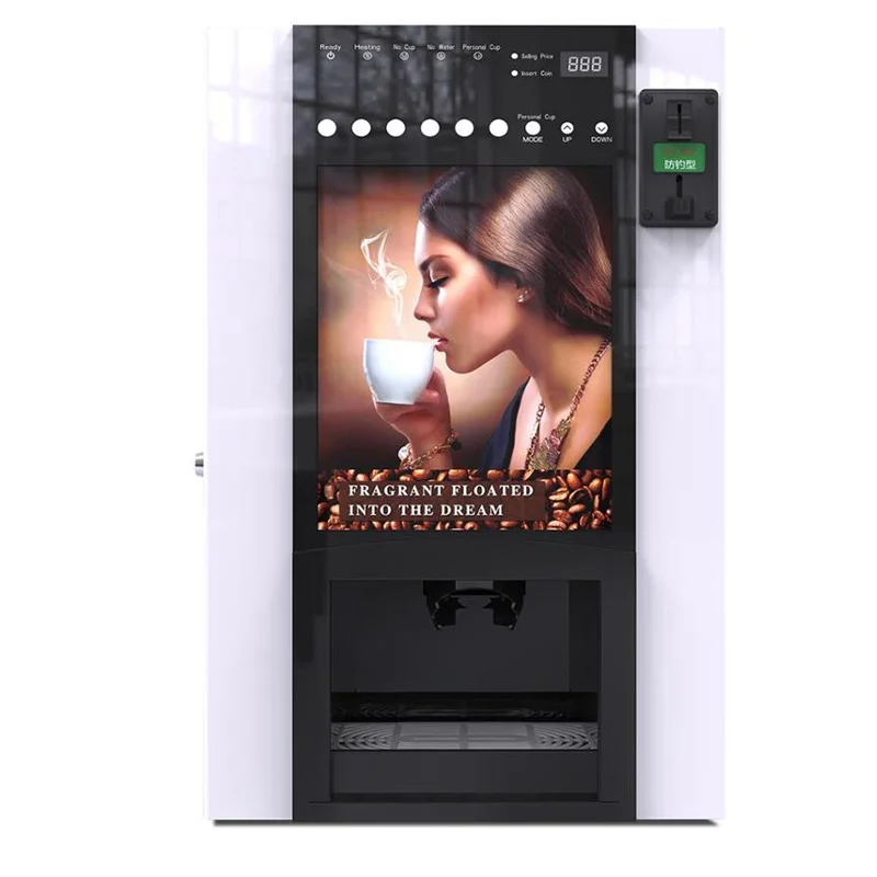 Automatic Coin Operated Type Instant Powder Turkish Coffee Machine Commercial Use Coffee Vending Machine
Automatic Coin Operated Type Instant Powder Turkish Coffee Machine Commercial Use Coffee Vending Machine