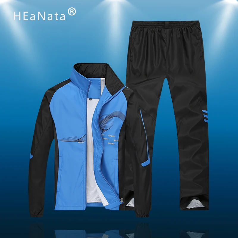 New Men's Sport Set Men Sportswear 2 Piece Set Running Suit Jacket+Pant Sweatsuit Men Training Clothing Tracksuit Set
New Men's Sport Set Men Sportswear 2 Piece Set Running Suit Jacket+Pant Sweatsuit Men Training Clothing Tracksuit Set