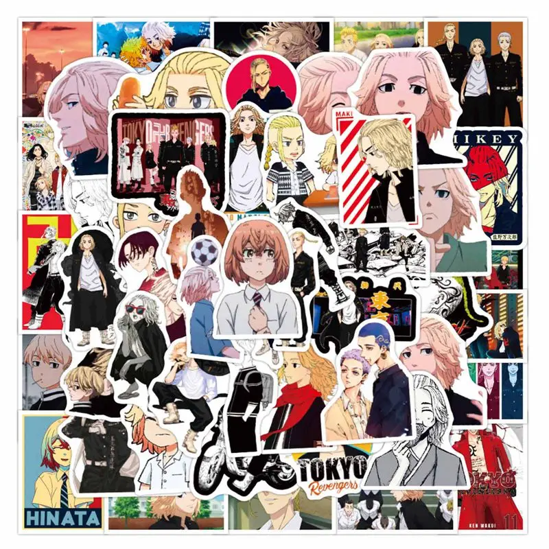 50Pcs Anime Tokyo Revengers Cartoon Graffiti Stickers For Laptop Luggage Skateboard Guitar Notebook Car Decal Stickers Kids Toy
50Pcs Anime Tokyo Revengers Cartoon Graffiti Stickers For Laptop Luggage Skateboard Guitar Notebook Car Decal Stickers Kids Toy