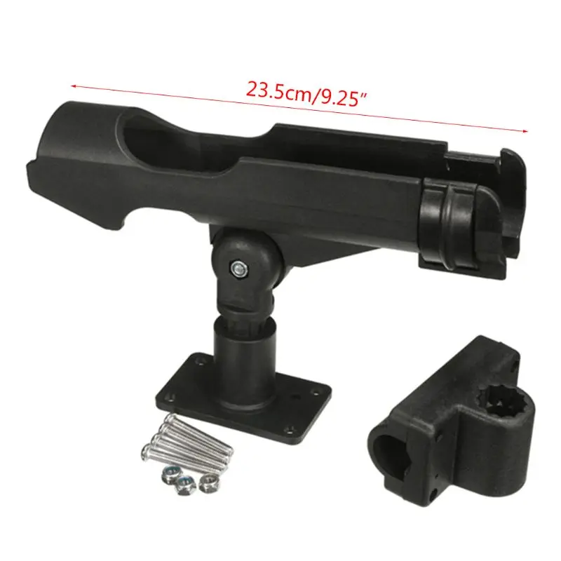 Fishing Boat Rods Holder 360 Degree Rotation Adjustable Gasket Kayak Canoe Fixer Mount
Fishing Boat Rods Holder 360 Degree Rotation Adjustable Gasket Kayak Canoe Fixer Mount