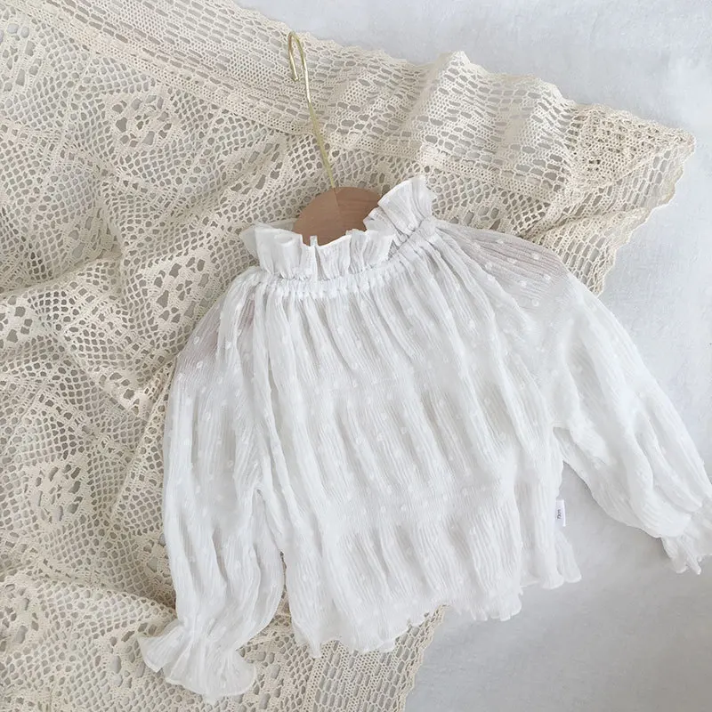 Girls High Neck Long Sleeve Chiffon T-shirt Children Thin Top Kids Clothes Fall Clothes for Kids Fall Boutique Outfits Baby Girl
Girls High Neck Long Sleeve Chiffon T-shirt Children Thin Top Kids Clothes Fall Clothes for Kids Fall Boutique Outfits Baby Girl